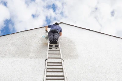 Peinture extérieure à Domqueur — façades et ravalement